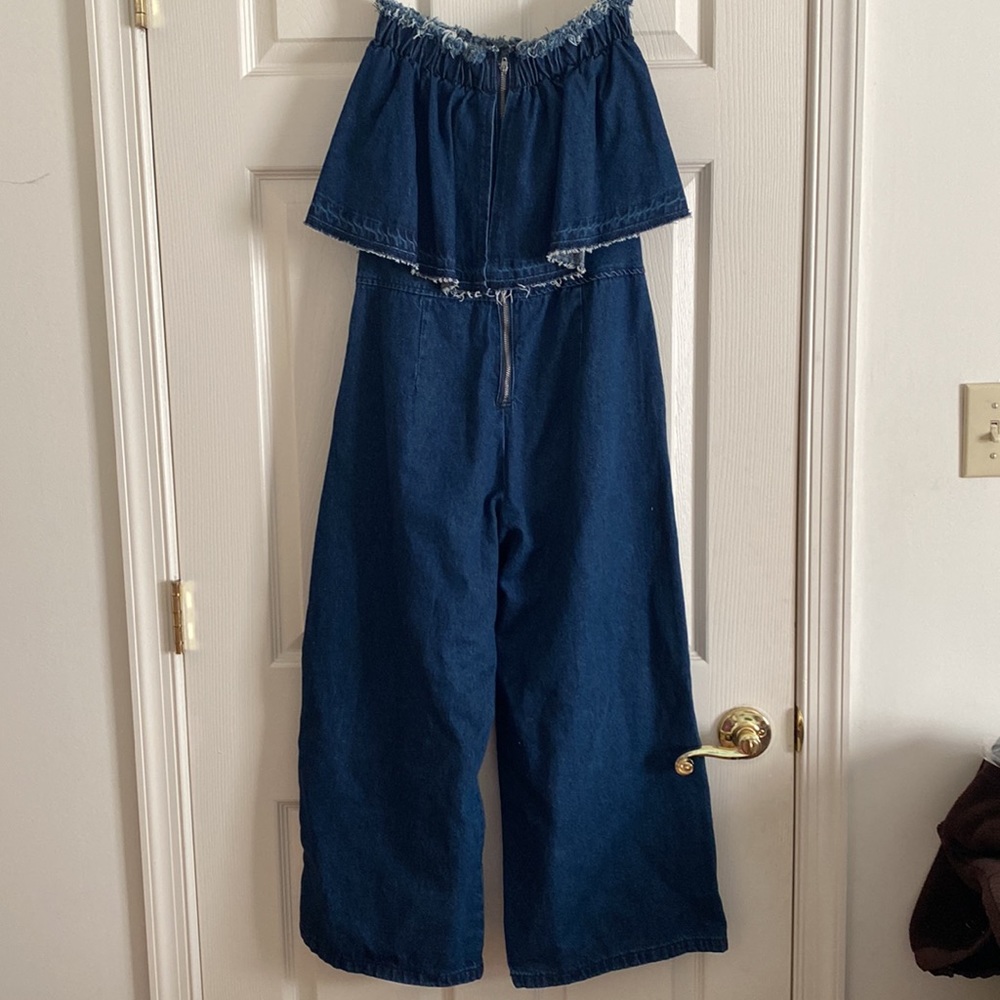 Anthropologie Hei Denim Jumpsuit - Picture 4 of 6